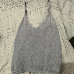 Garage fuzzy tank top